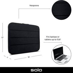 New Solo New York Bond Laptop Sleeve 15.6 Inch